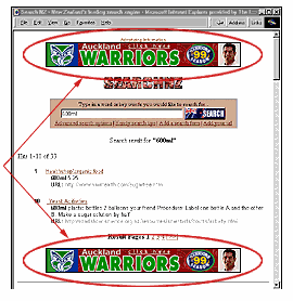 Banner positions